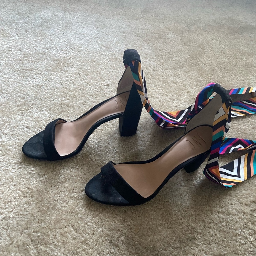 Open toe heel